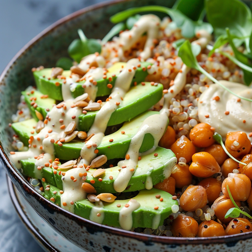 protein-rich gluten-free dairy-free meal bowl